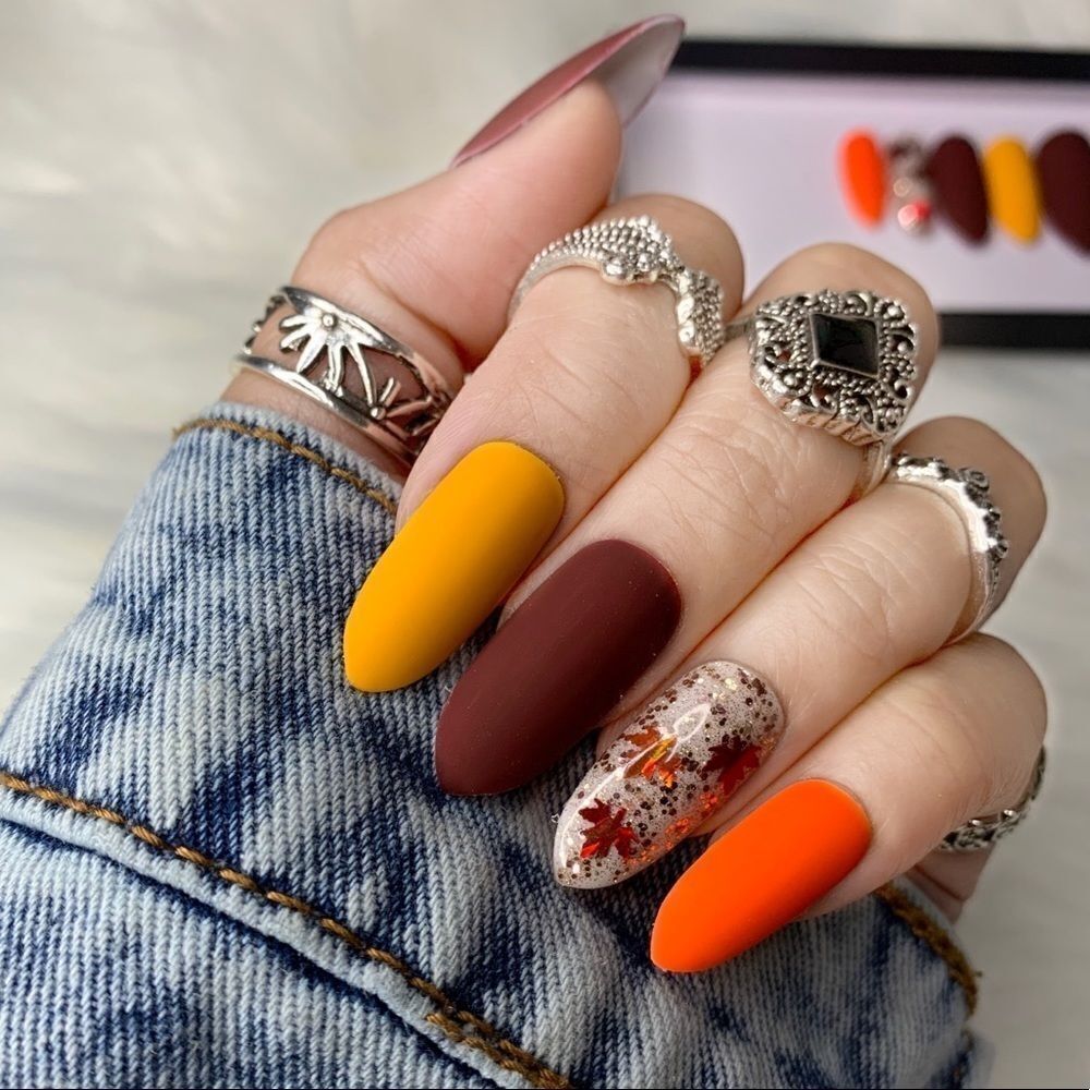Maples 🍁 Custom Press On Nails | High Quality Nails | Handmade